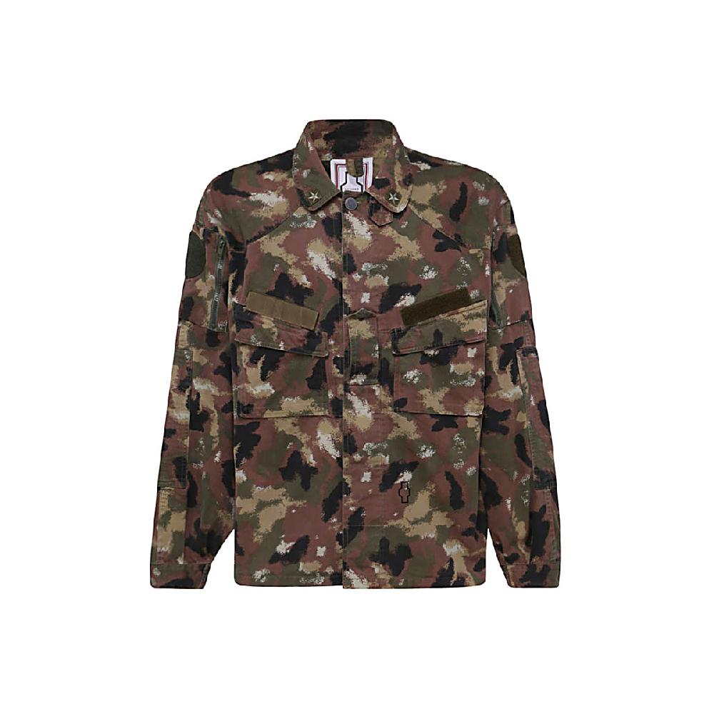 Stories Milano SHIRT JACKET CAMOUFLAGE – STRIPE BLACK Negozio