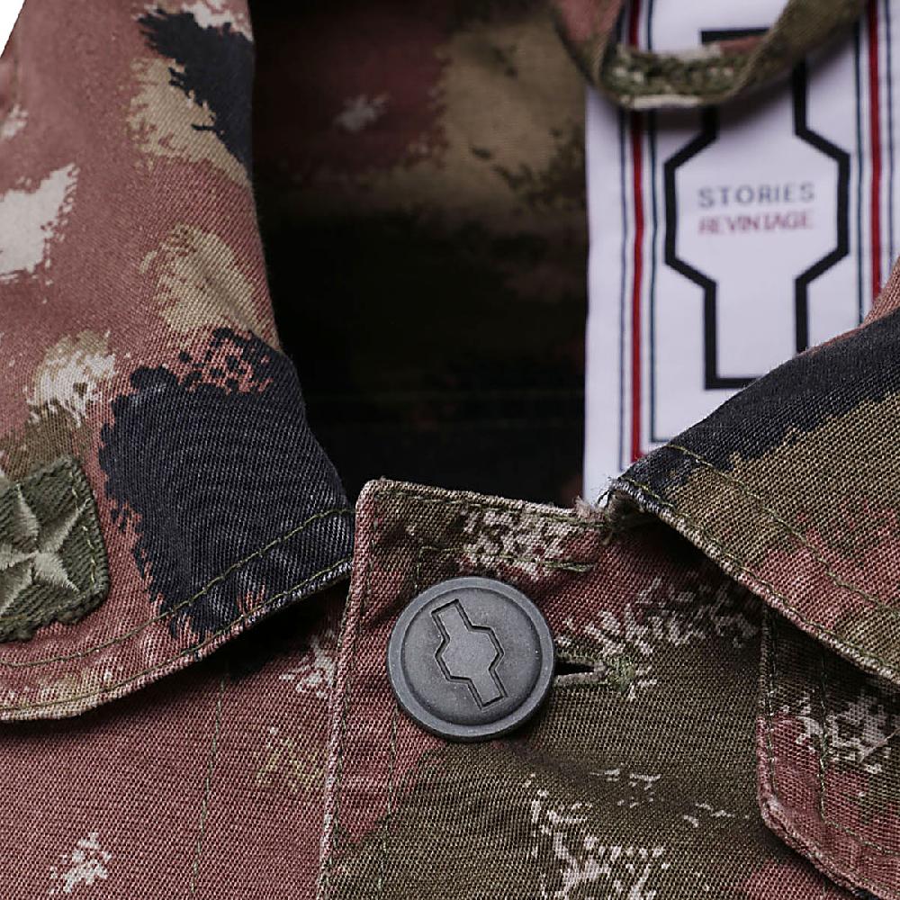 Stories Milano SHIRT JACKET CAMOUFLAGE – NEGATIVO BLACK 2025