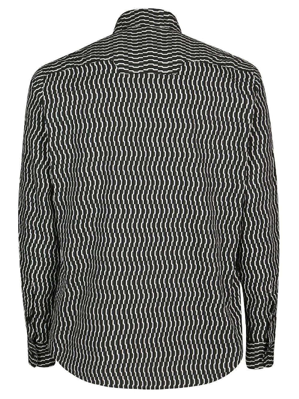 Stories Milano CAMICIA MONOGRAM OBSESSION – FOG Nuovo
