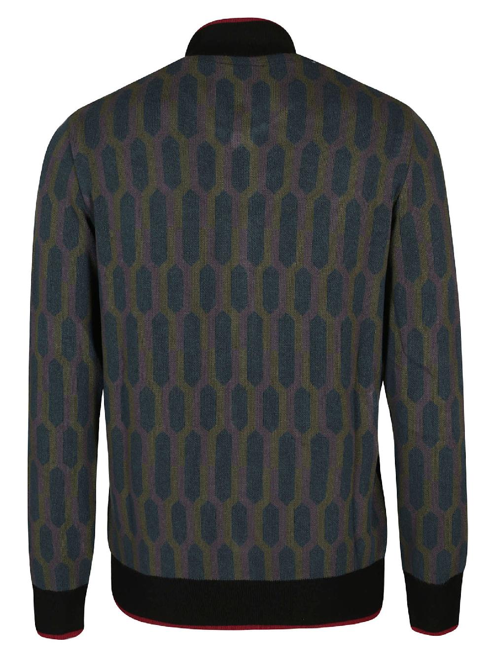 Stories Milano BOMBER ZIP – MONOGRAM OBSESSION – ARMY Pezzi Unici