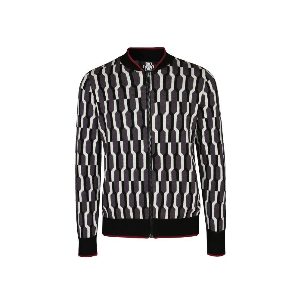 Stories Milano BOMBER ZIP – MONOGRAM OBSESSION – FOG Qualità Garantita