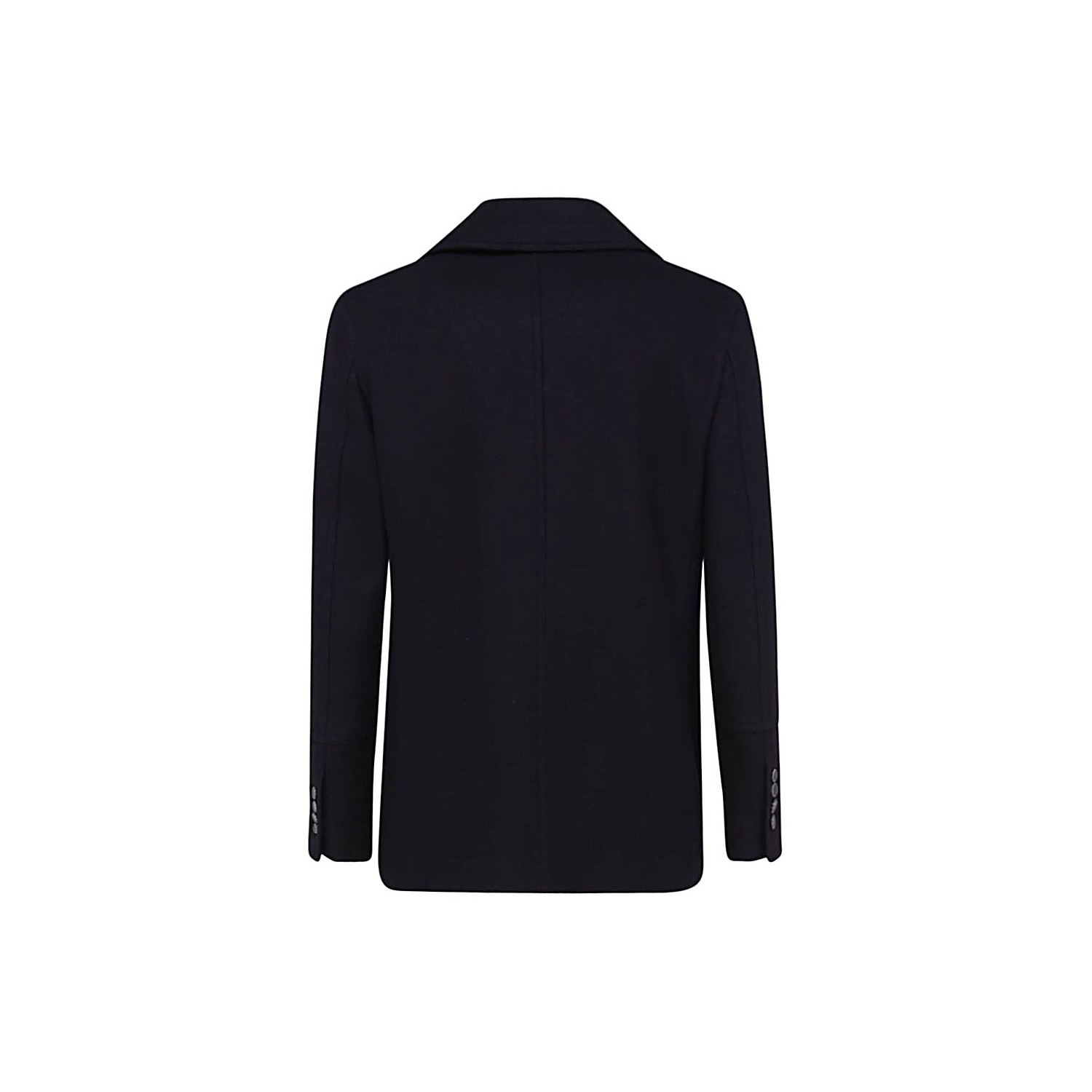 Stories Milano BLUE WOOL DOUBLE BREASTED BLAZER Consegna Veloce