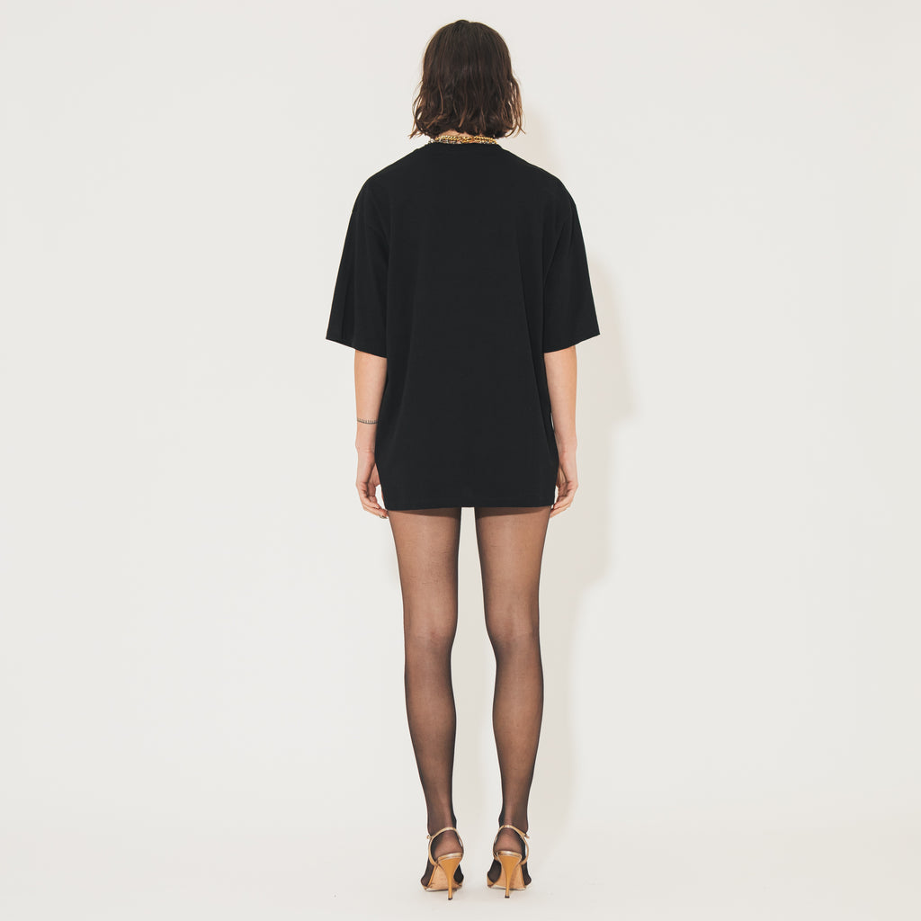 Sveta Milano T-shirt Charlotte in jersey di cotone Consegna Veloce