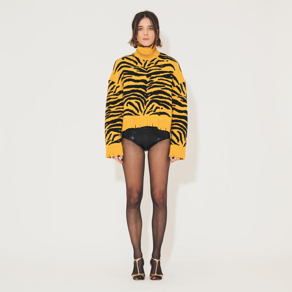 Sveta Milano Maglione a dolcevita Henriette con effetto vissuto Online