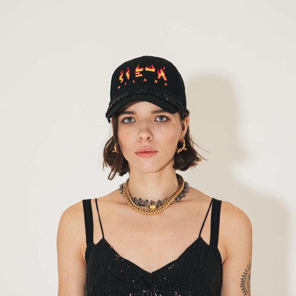 Sveta Milano Cappello da baseball Sanam Moda