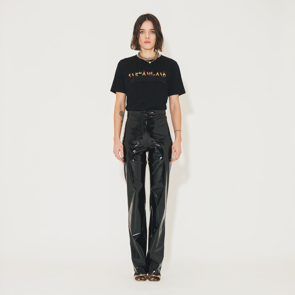 Sveta Milano T-shirt Madonna in jersey di cotone Pezzi Unici