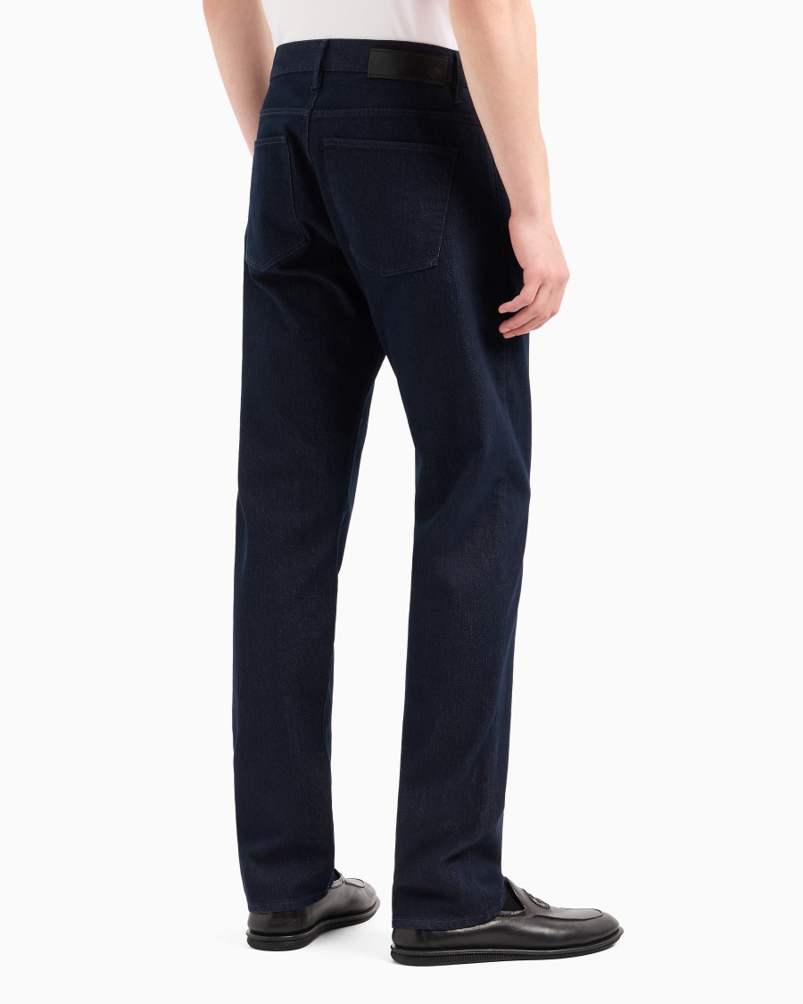 The world of armani PANTALONE 5 TASCHE REGULAR FIT IN COTONE STRETCH Hotsell