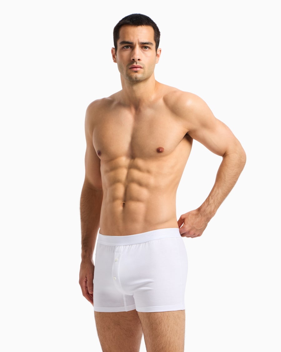 The world of armani BOXER IN JERSEY DI COTONE I Più Venduti