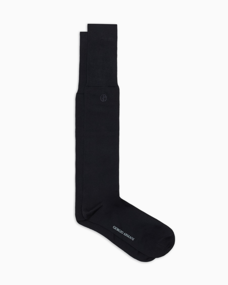 The world of armani CALZE LUNGHE IN FILO DI SCOZIA