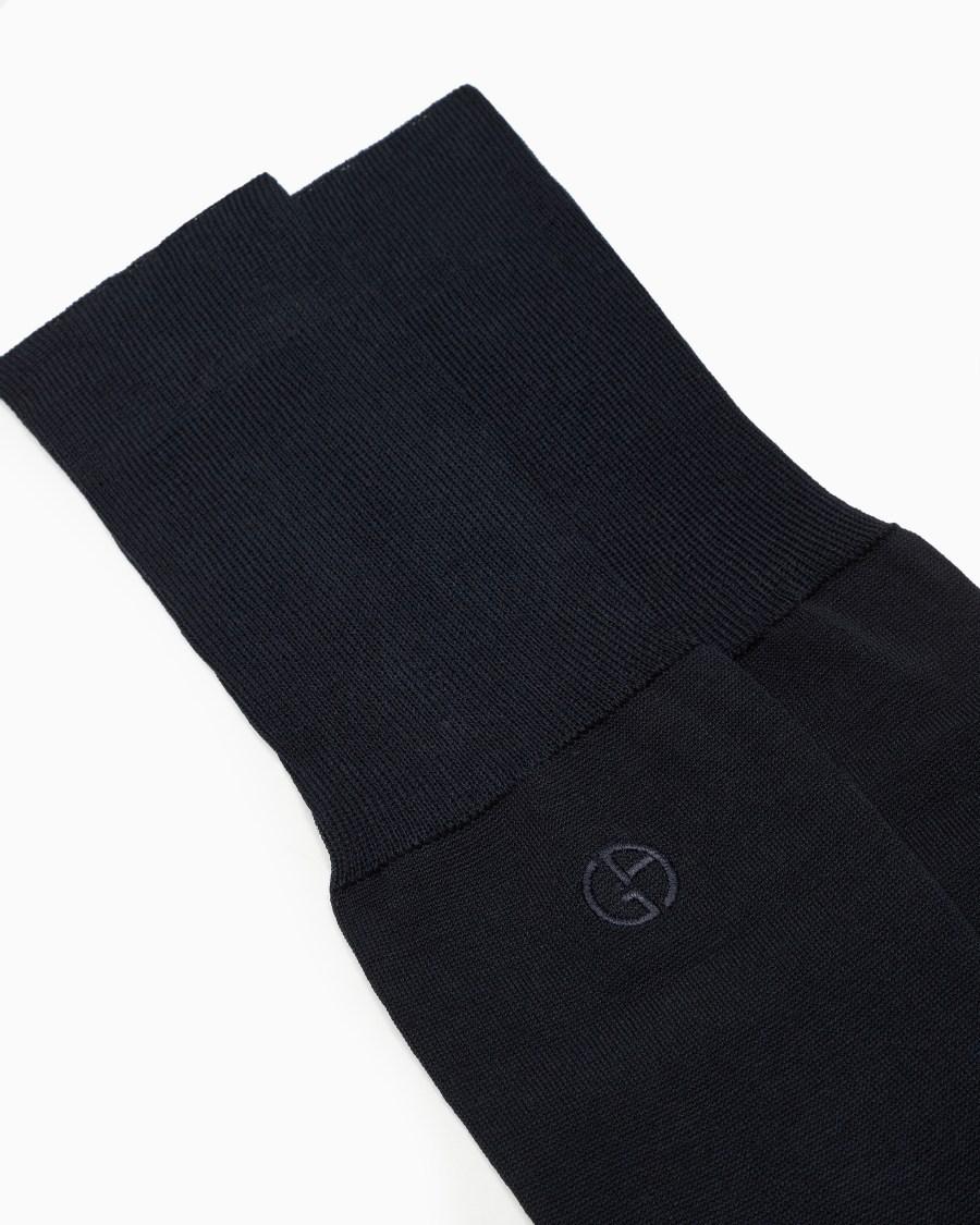 The world of armani CALZE LUNGHE IN FILO DI SCOZIA Nuovo