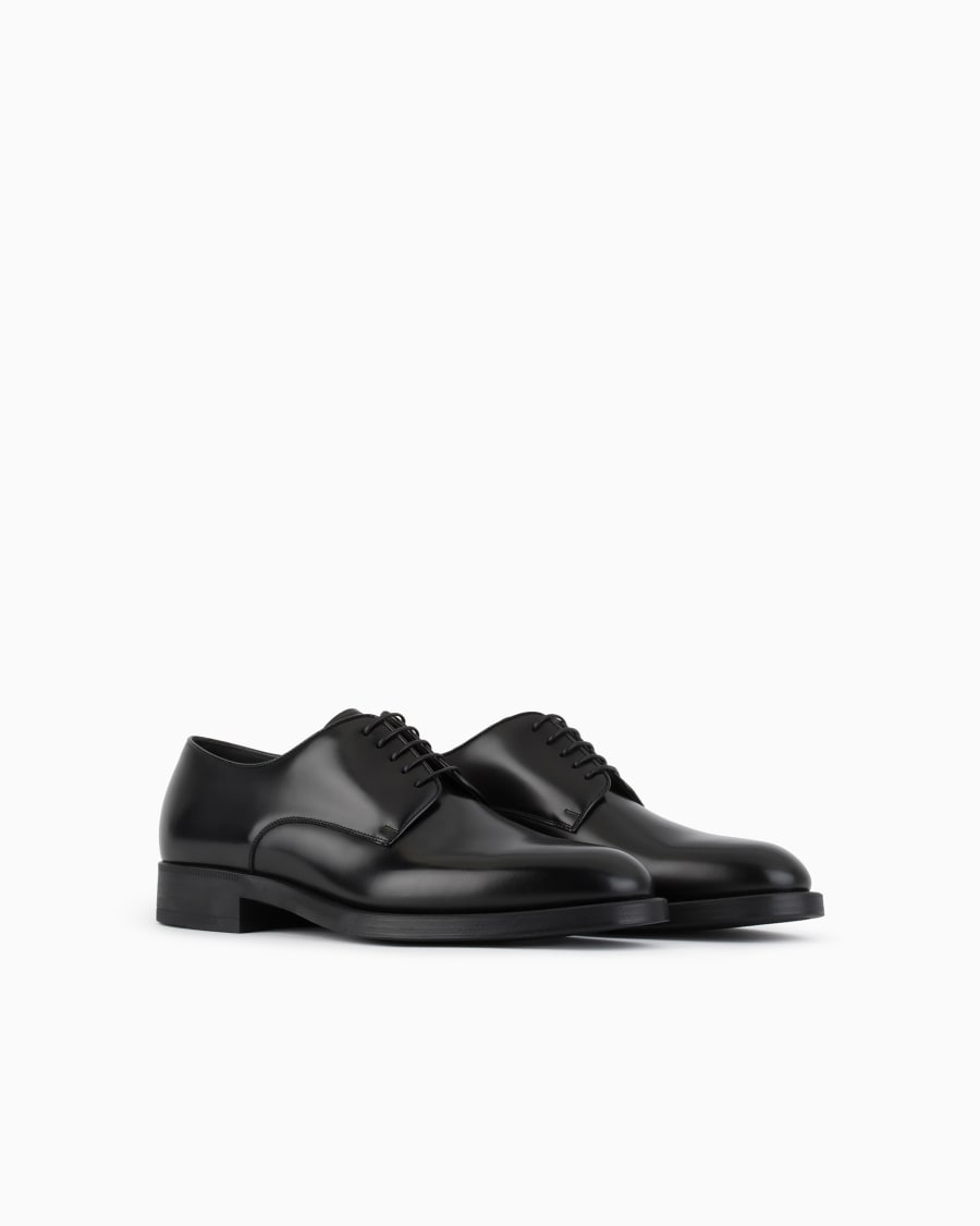 The world of armani DERBY IN PELLE Fino Al -60%