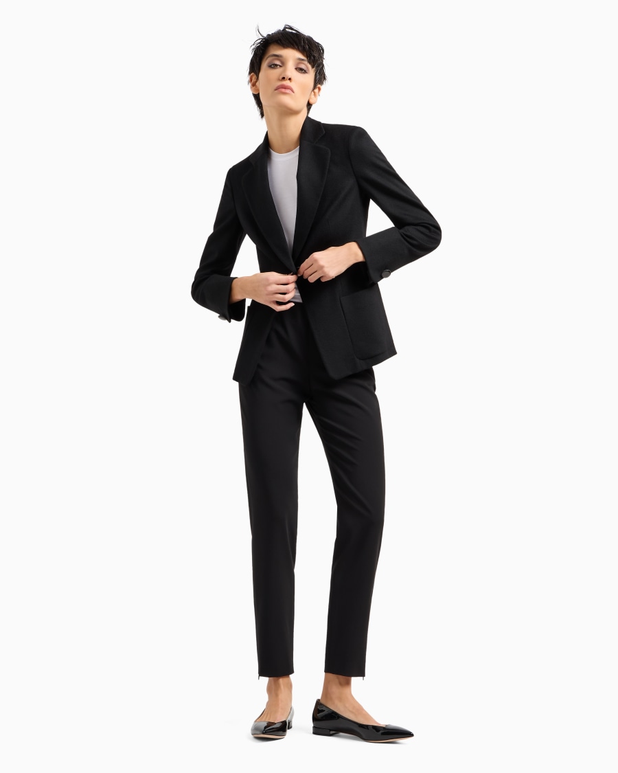 The world of armani T-SHIRT IN JERSEY DI VISCOSA STRETCH Sottocosto