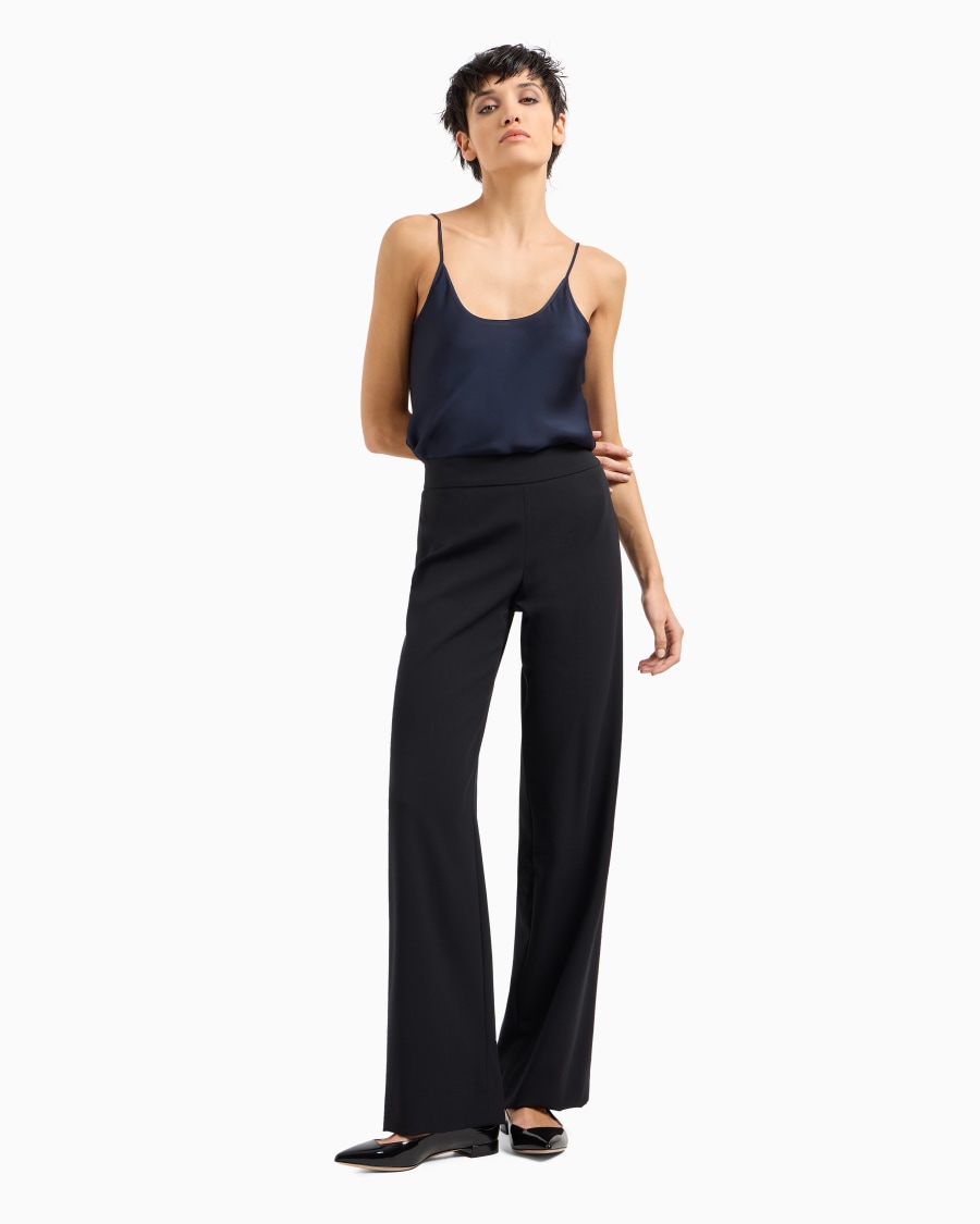 The world of armani TOP IN CHARMEUSE DI SETA Novità