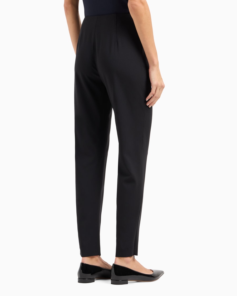 The world of armani PANTALONI IN CREPE DI LANA Online