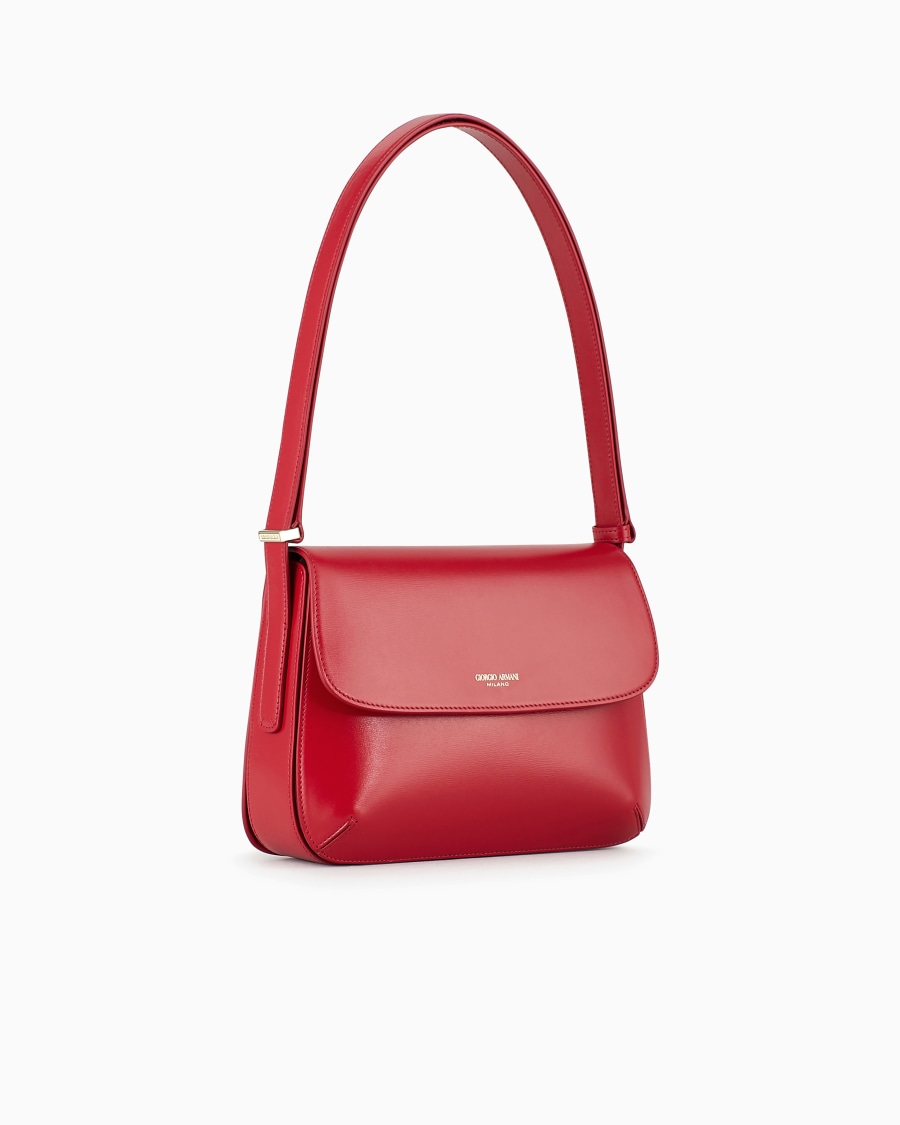 The world of armani BORSA MEDIA LA PRIMA IN PELLE PALMELLATA In Vendita