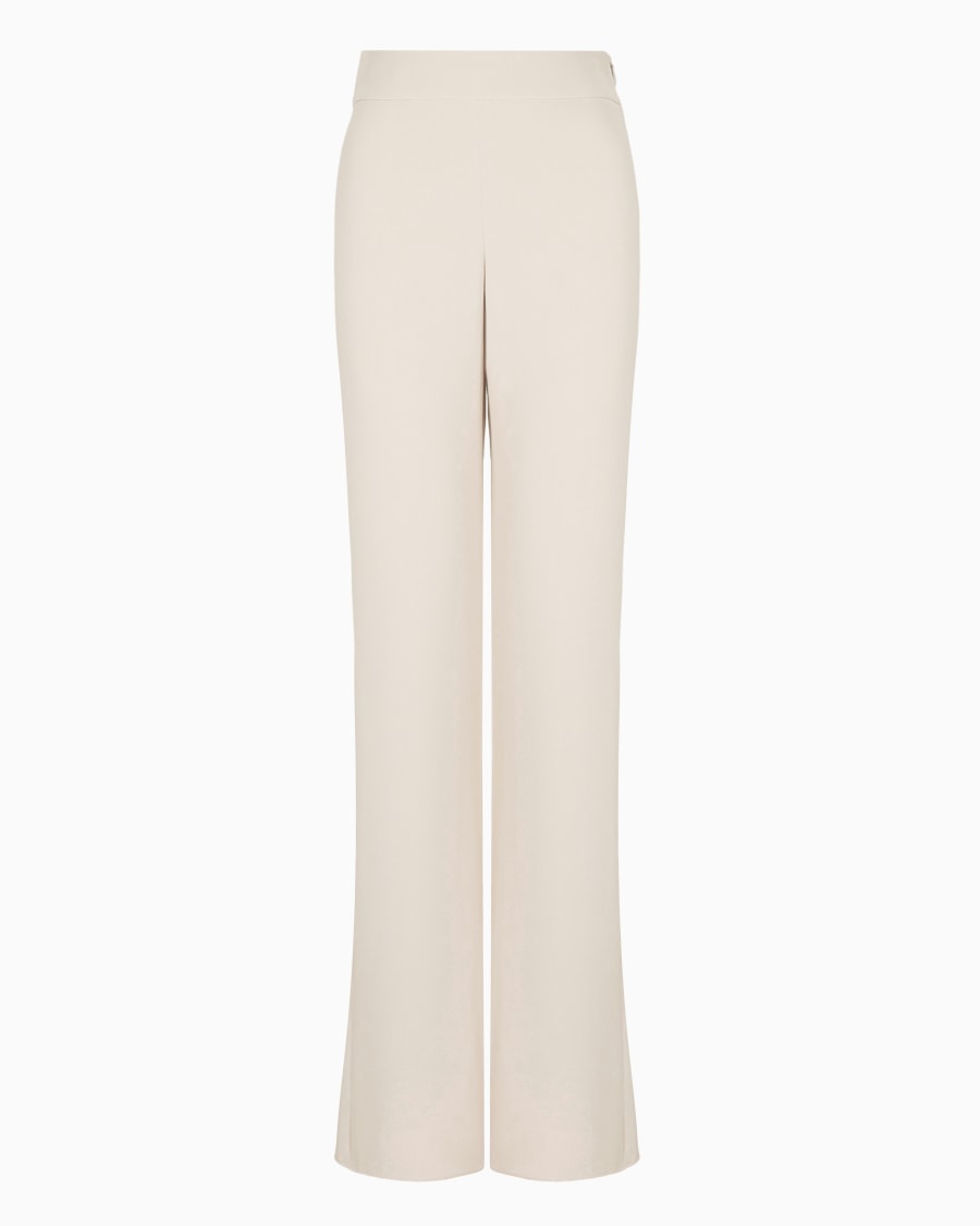 The world of armani PANTALONI AMPI IN SETA