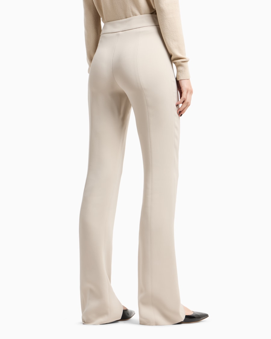 The world of armani PANTALONI AMPI IN SETA Saldi
