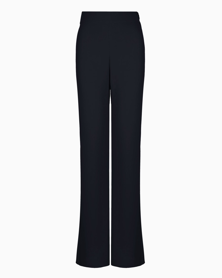 The world of armani PANTALONI AMPI IN SETA