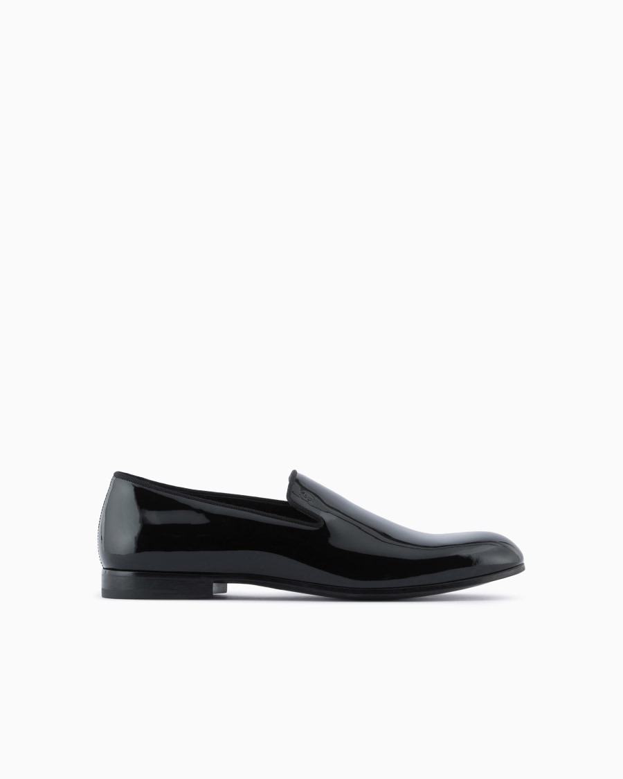 The world of armani MOCASSINI IN VERNICE