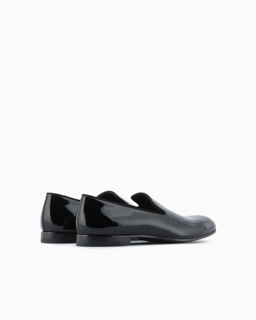 The world of armani MOCASSINI IN VERNICE Acquista Ora
