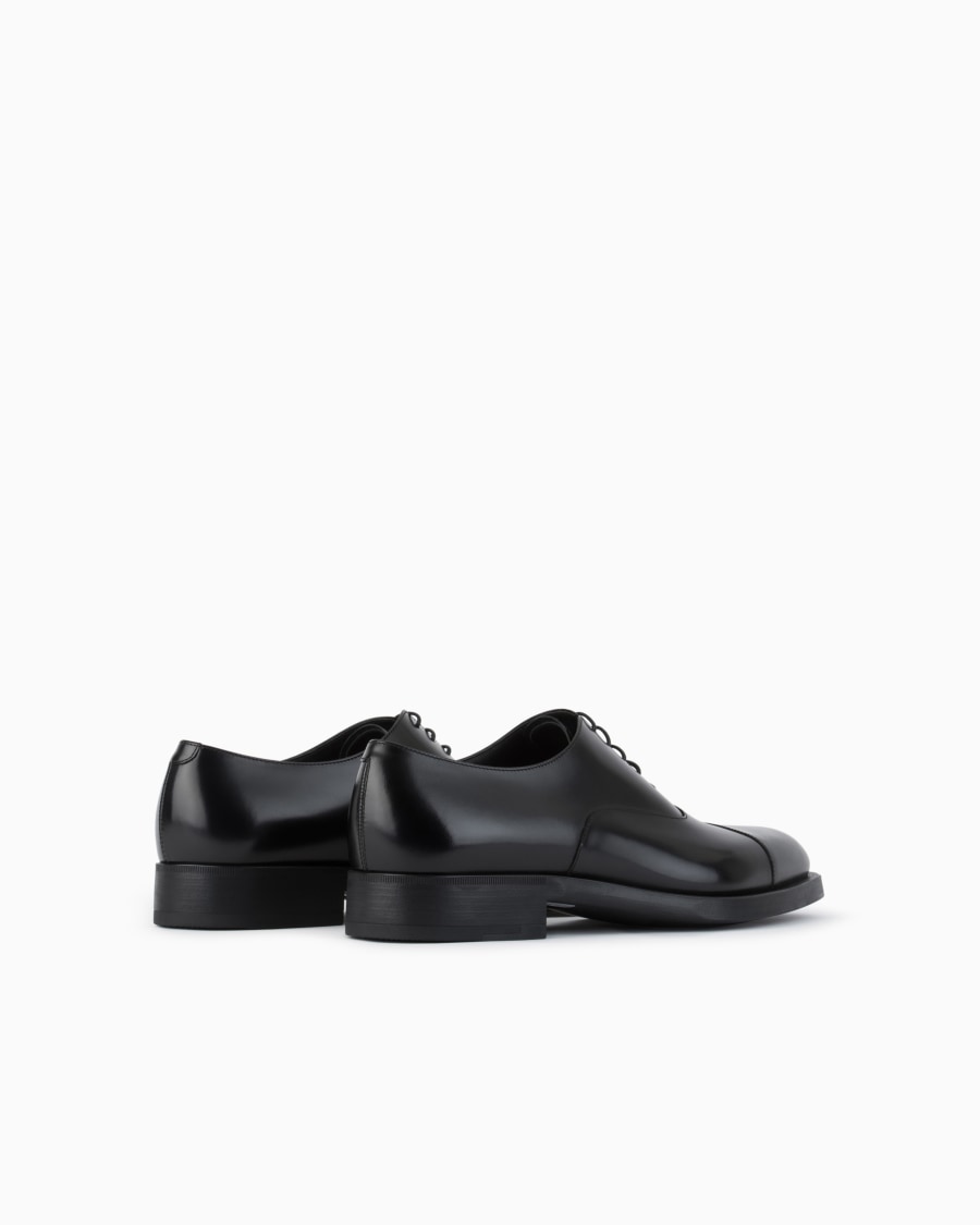 The world of armani OXFORD IN PELLE SFUMATA Sottocosto