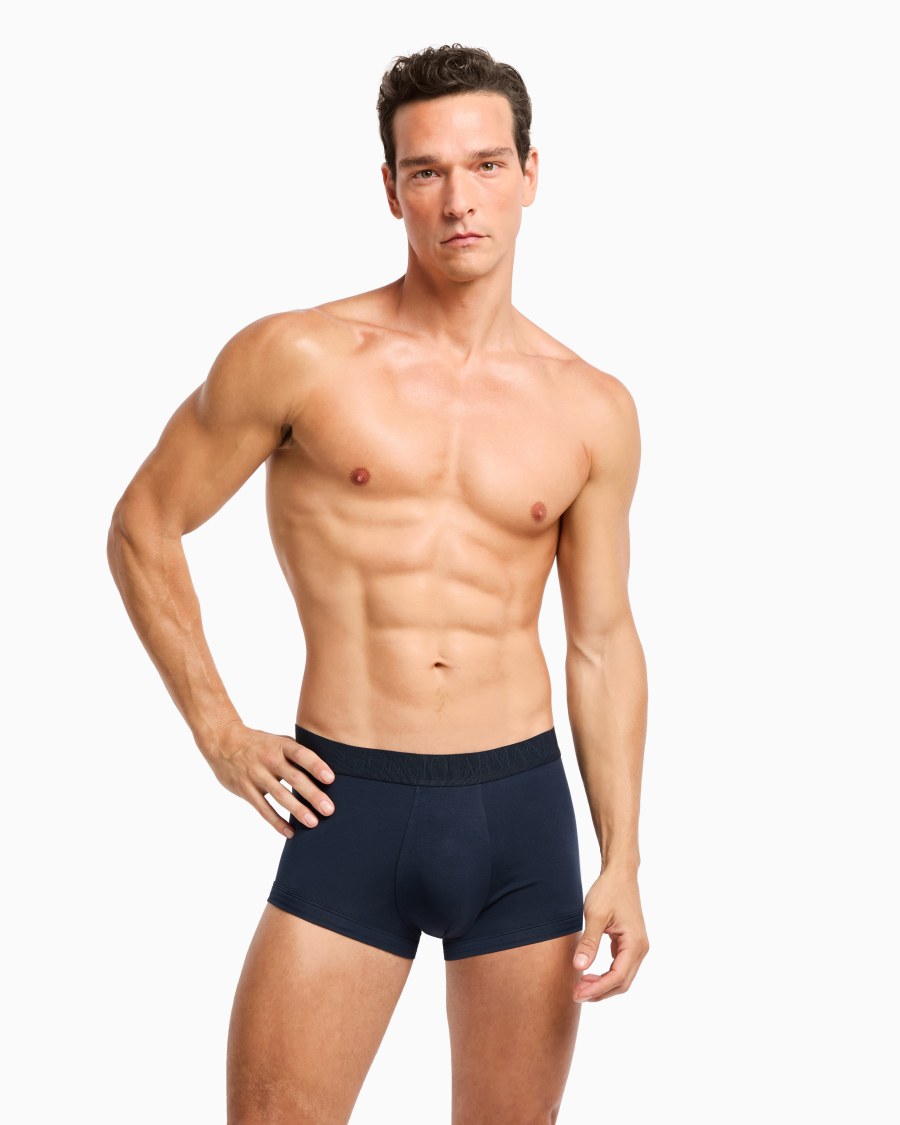 The world of armani PACK TRE BOXER IN JERSEY STRETCH Moda