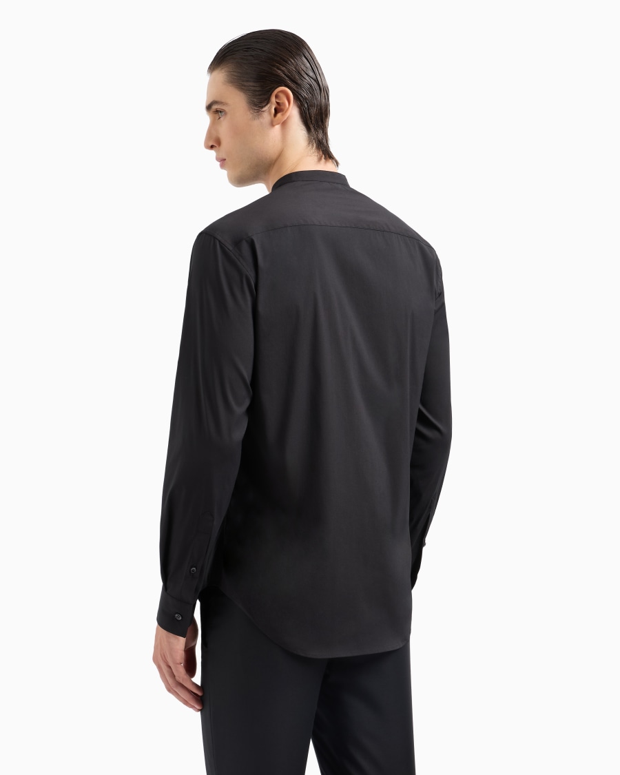 The world of armani CAMICIA ICON IN COTONE UNITO STRETCH In Linea