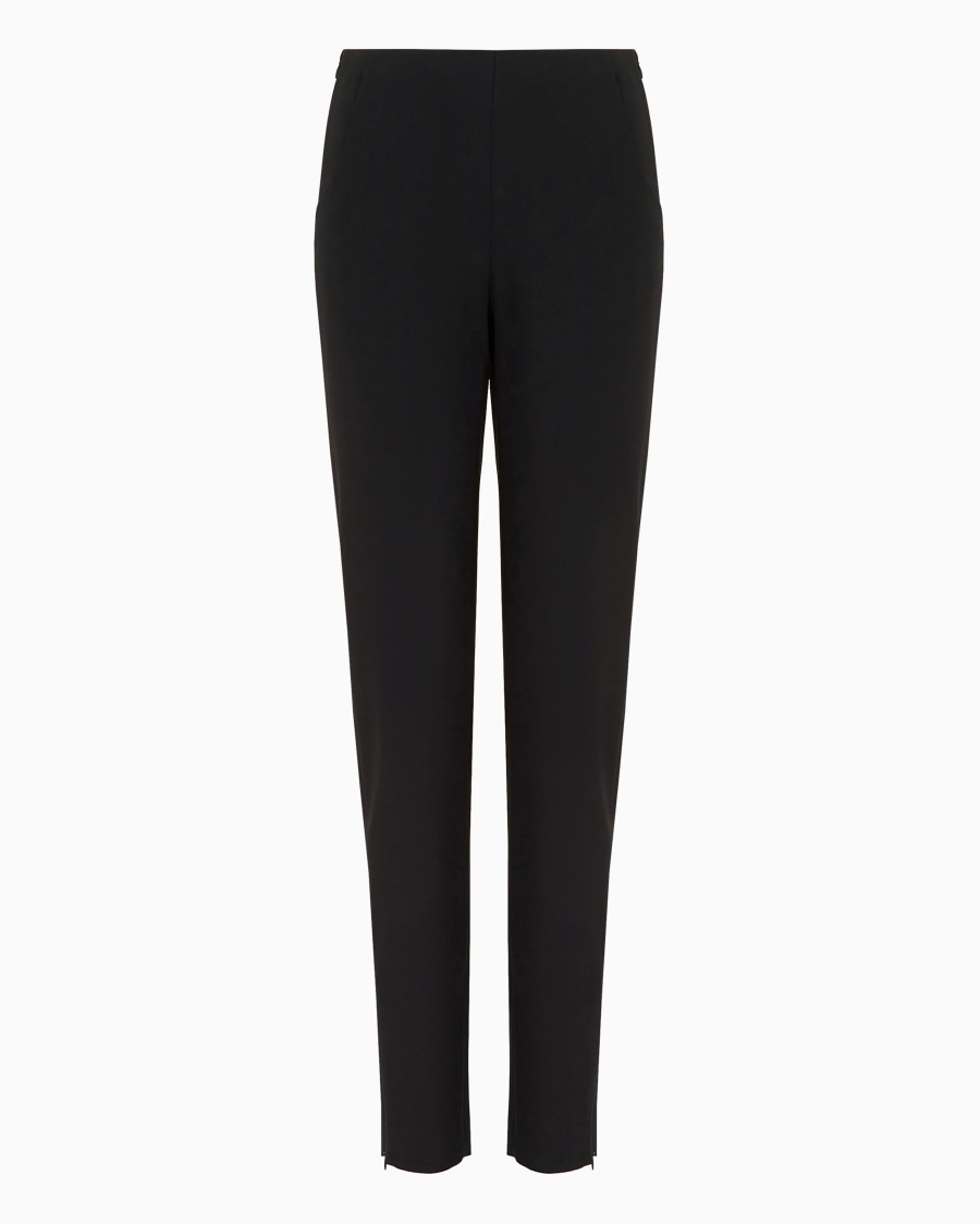 The world of armani PANTALONI IN CREPE DI LANA