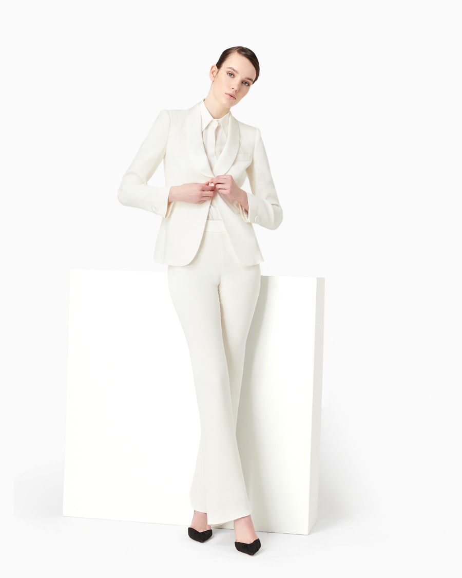 The world of armani TUXEDO IN CREPE DI PURA SETA Pezzi Unici
