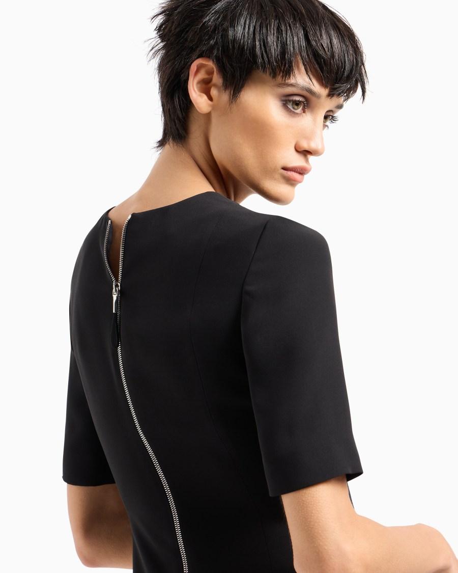 The world of armani ABITO A TUBINO IN SETA Soddisfazione Garantita