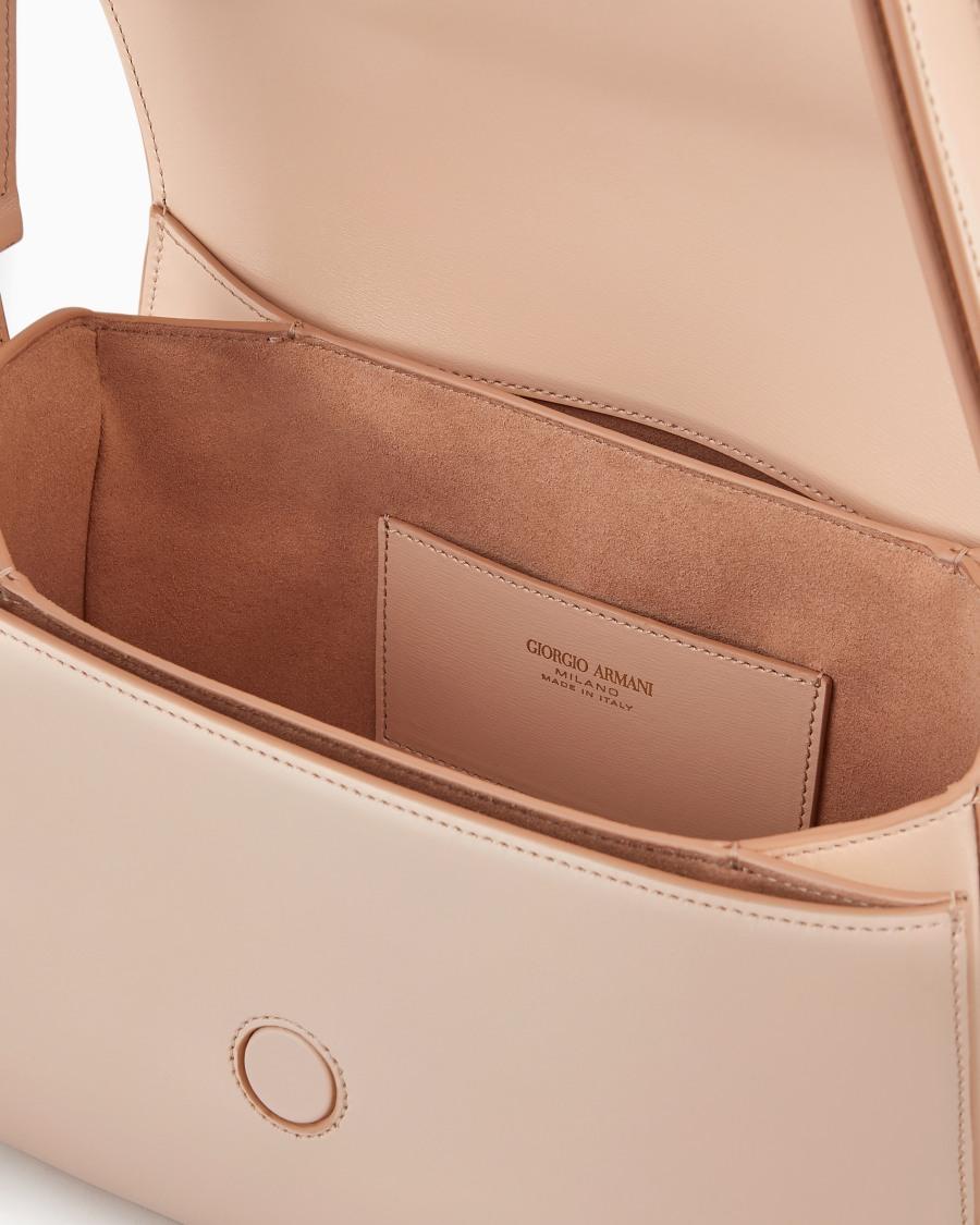 The world of armani BORSA MEDIA LA PRIMA IN PELLE PALMELLATA Acquista Ora