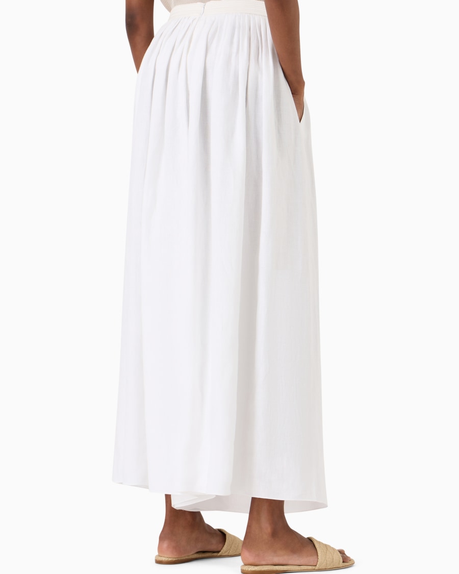The world of armani PANTALONI AMPI IN CANAPA ASV Latest stili