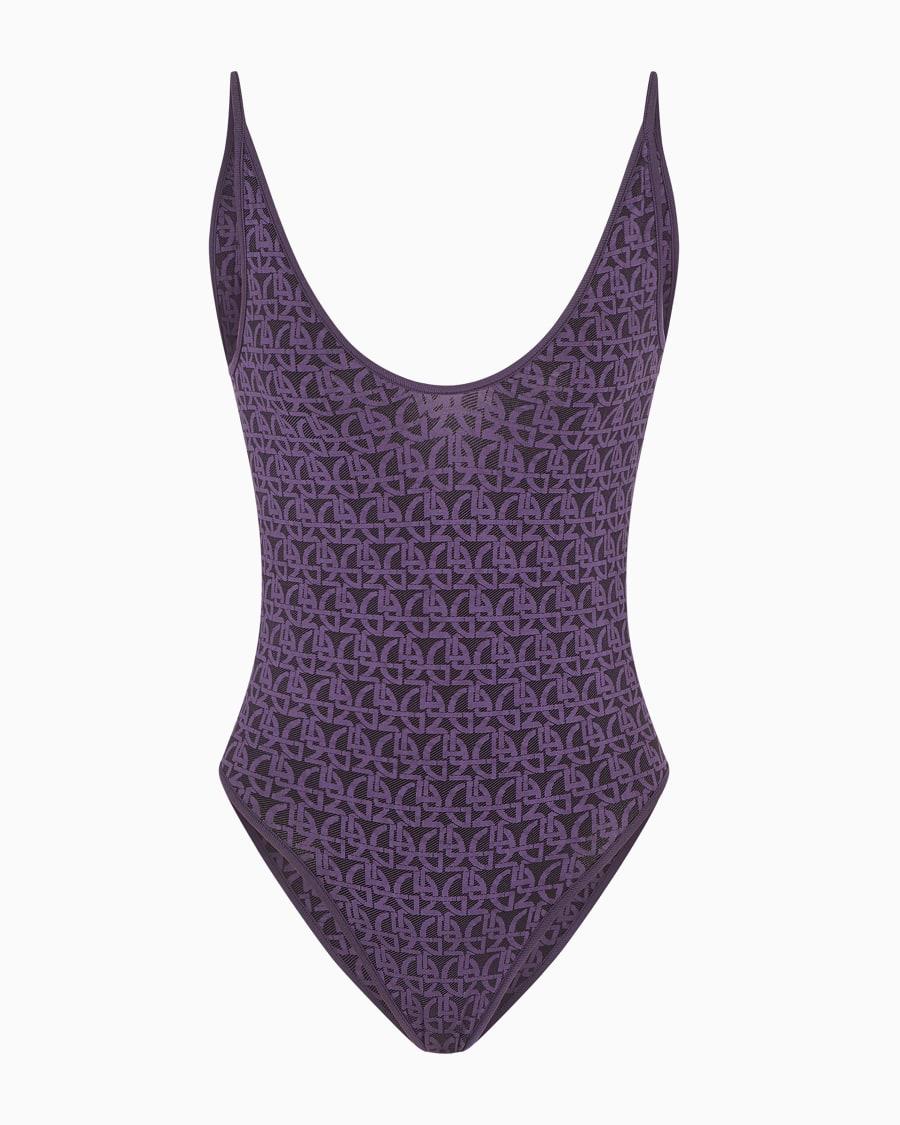 The world of armani BODY IN TESSUTO JACQUARD MONOGRAM