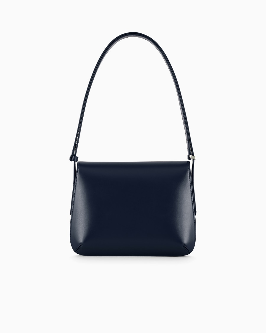 The world of armani BORSA MEDIA LA PRIMA IN PELLE PALMELLATA Outlet