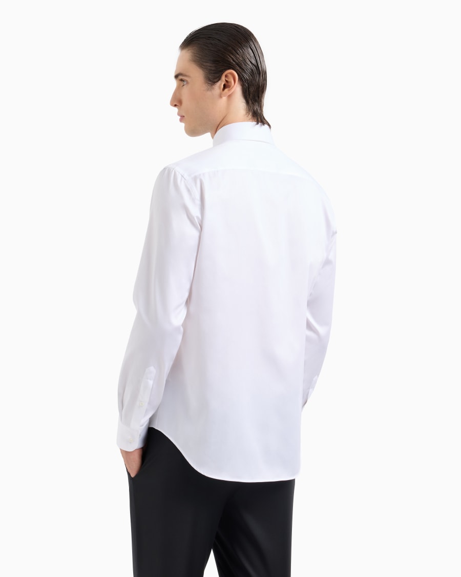 The world of armani CAMICIA IN TWILL DI COTONE 2025