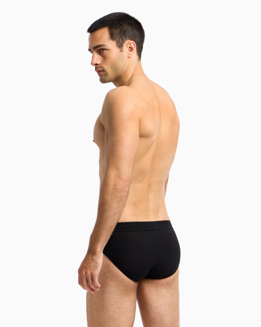 The world of armani SLIP IN JERSEY STRETCH CON BANDA LOGATA Fino Al -60%