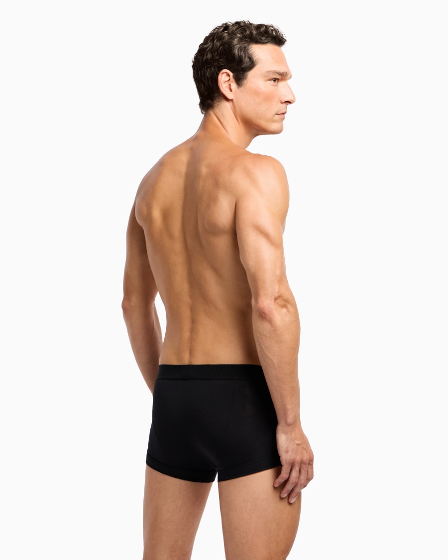 The world of armani PACK TRE BOXER IN JERSEY STRETCH Offerta