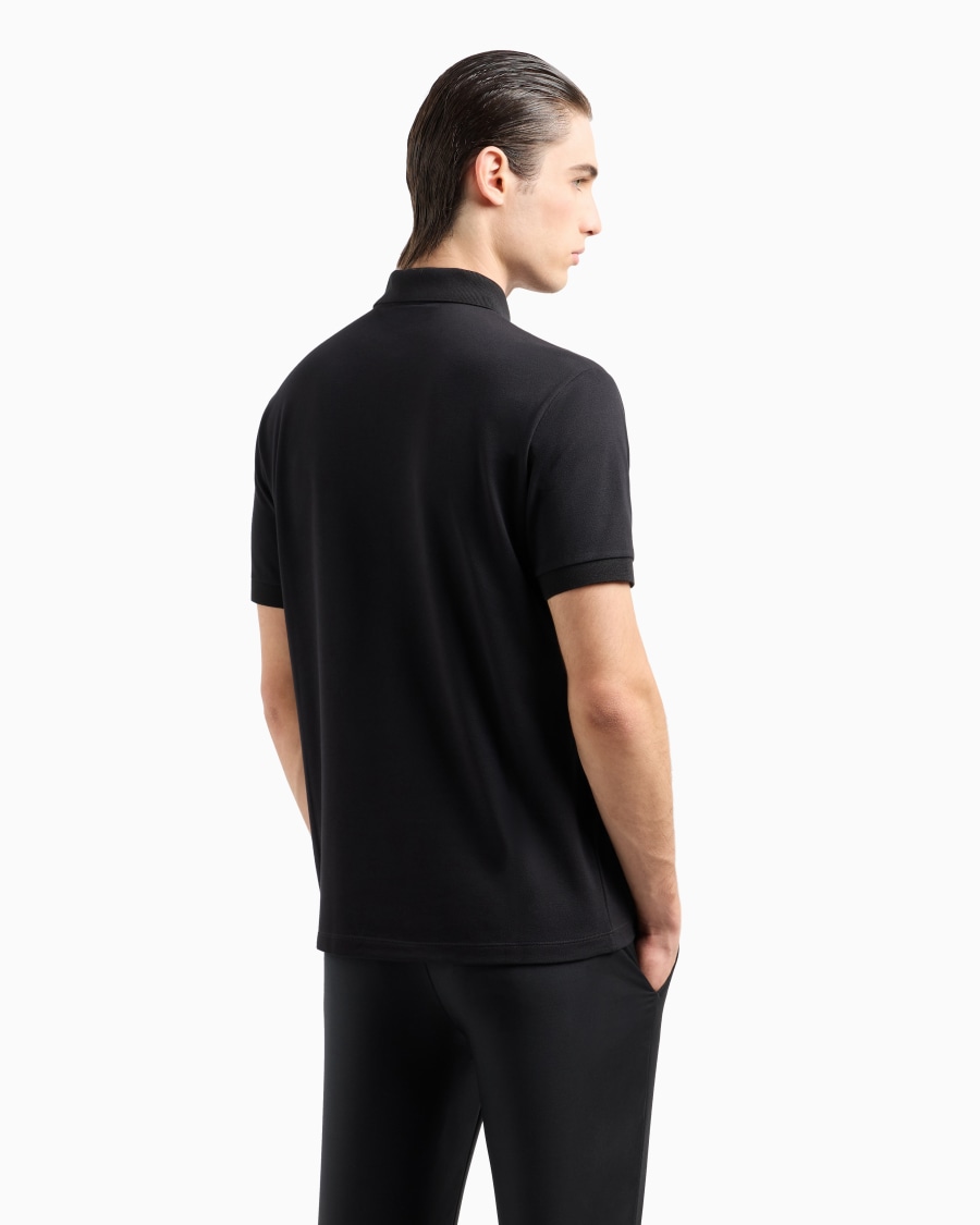 The world of armani POLO IN PIQUET DI COTONE STRETCH Online