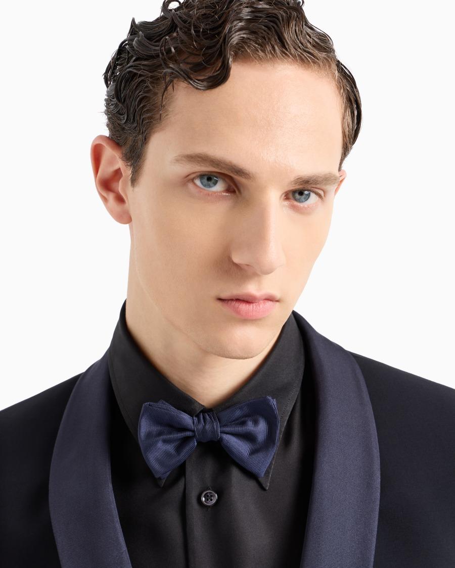 The world of armani PAPILLON ANNODATO IN PURA SETA Saldi