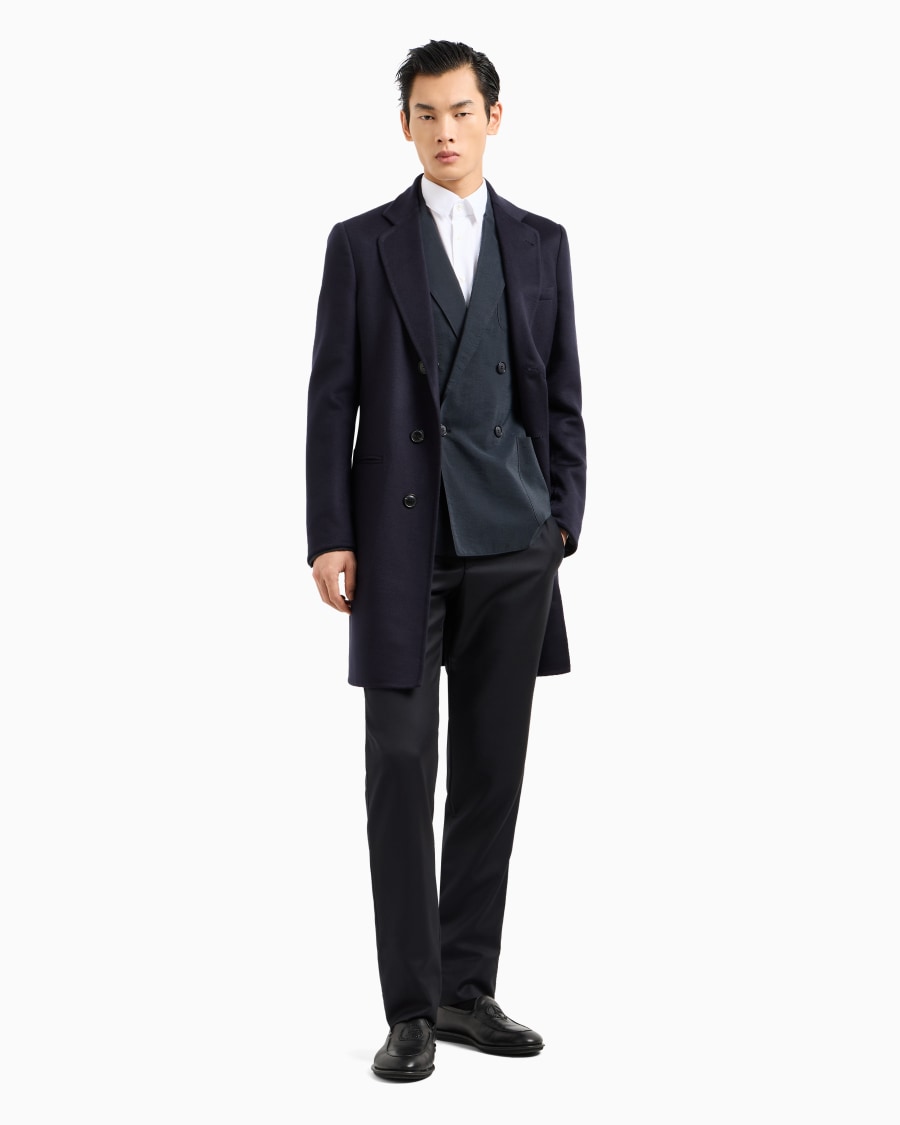The world of armani CAPPOTTO LUNGO IN CASHMERE Offerte
