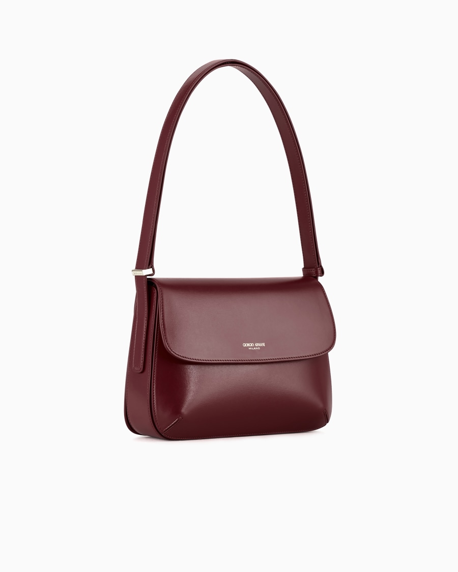 The world of armani BORSA MEDIA LA PRIMA IN PELLE PALMELLATA I Più Venduti