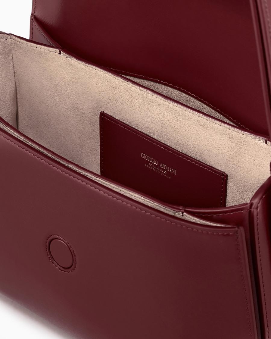 The world of armani BORSA MEDIA LA PRIMA IN PELLE PALMELLATA I Più Venduti