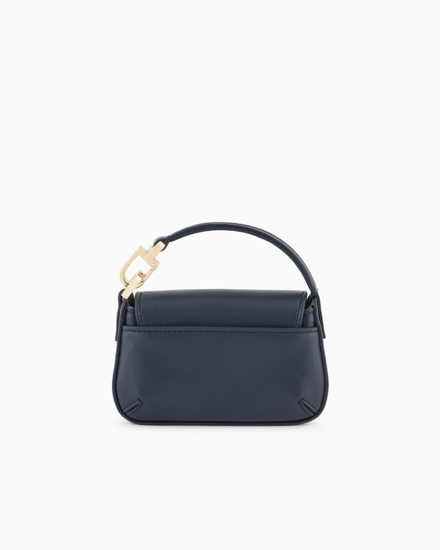 The world of armani MINI BORSA CHARM LA PRIMA SOFT IN NAPPA Nuova