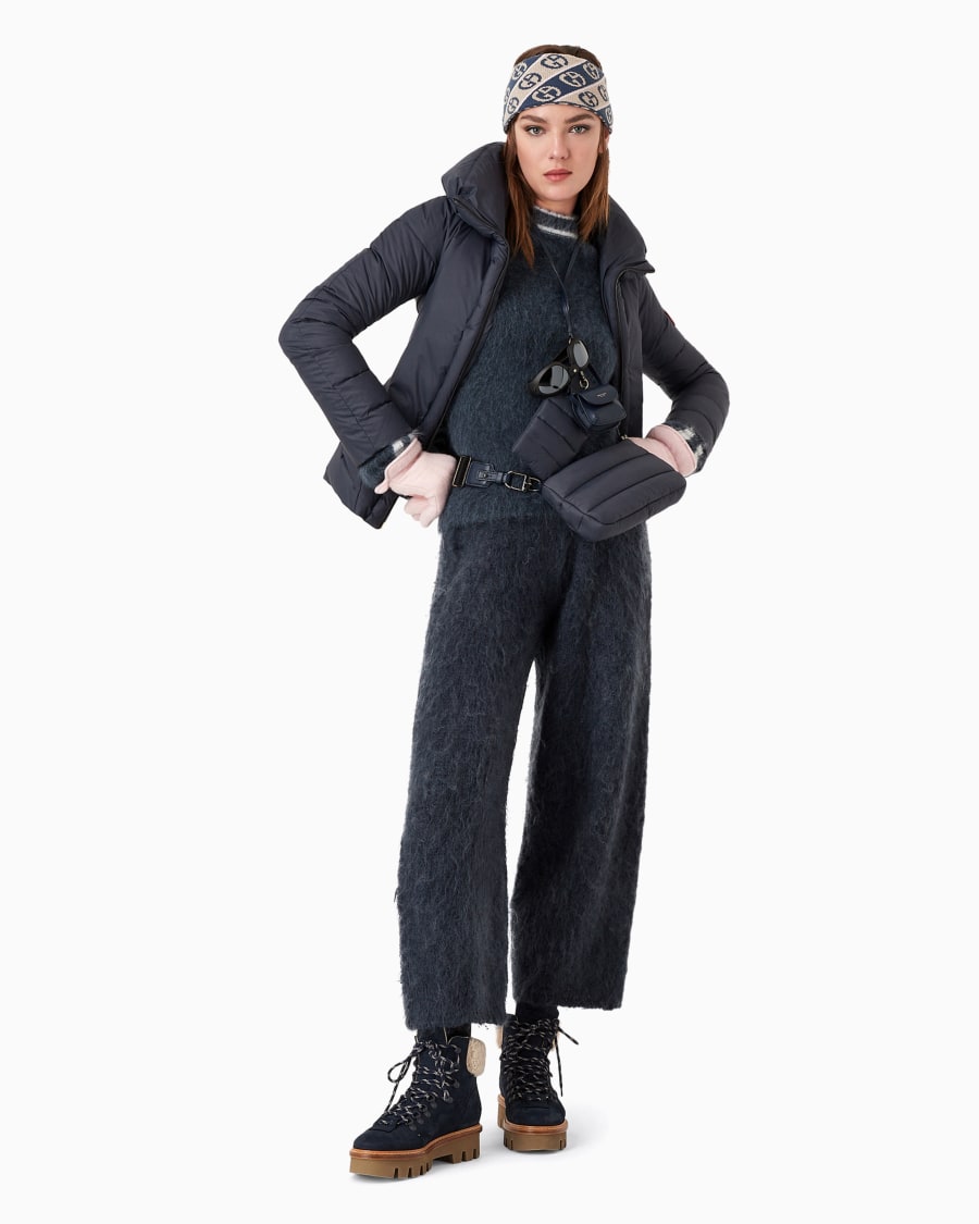 The world of armani GIORGIO ARMANI NEVE MAGLIA IN MOHAIR SETA E LANA Italia