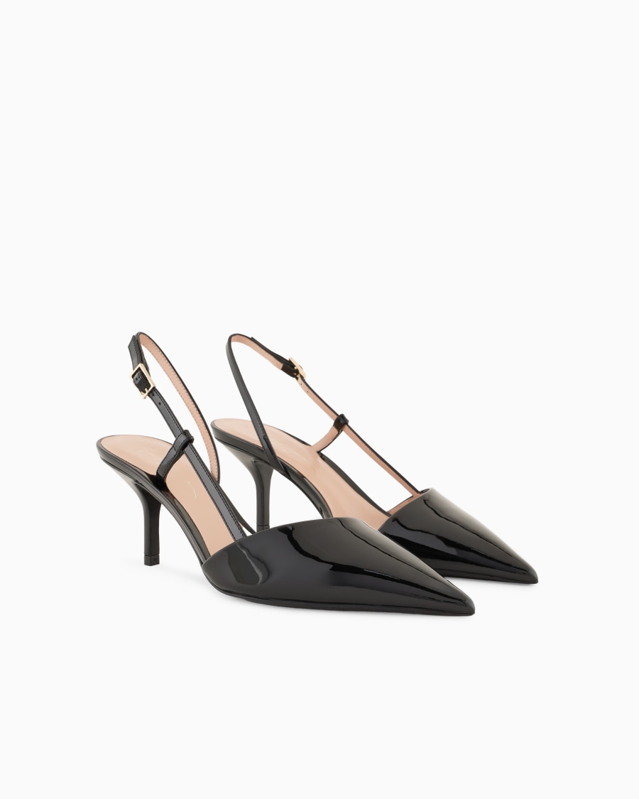 The world of armani SLINGBACK IN VERNICE Spedizione Gratuita
