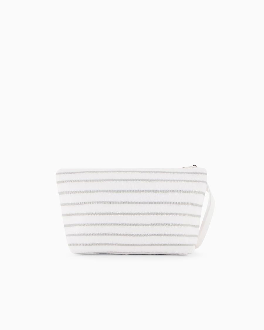 The world of armani POCHETTE IN SPUGNA DI COTONE Negozi Online