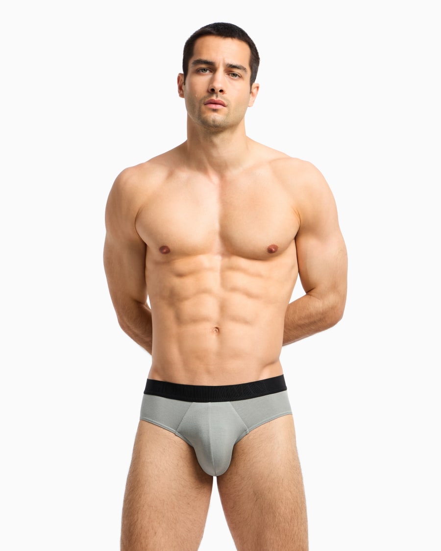 The world of armani PACK TRE SLIP IN JERSEY STRETCH Offerte