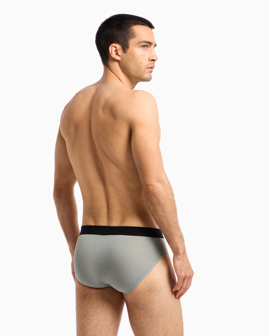 The world of armani PACK TRE SLIP IN JERSEY STRETCH Offerte