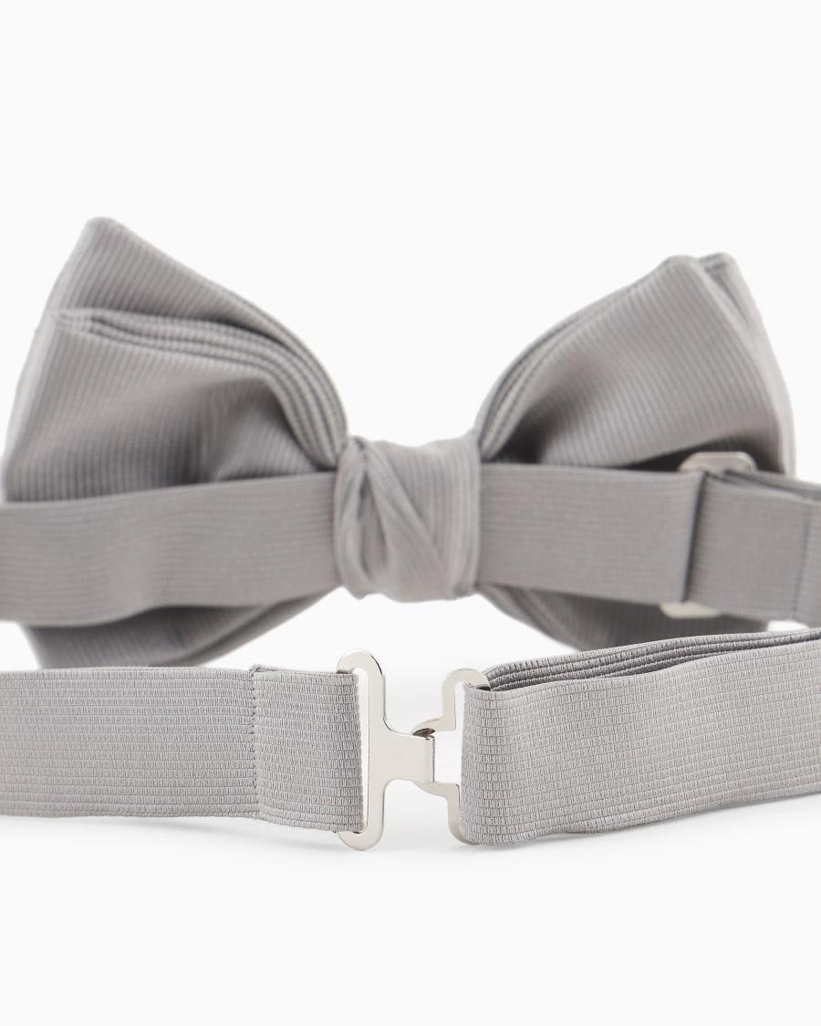 The world of armani PAPILLON ANNODATO IN PURA SETA Nuova