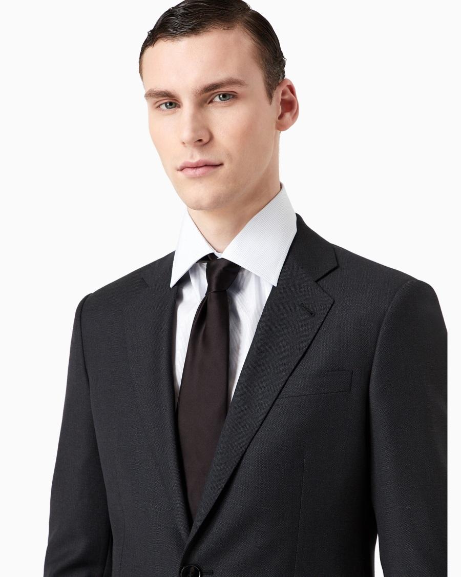 The world of armani CRAVATTA IN PURA SETA Vendita
